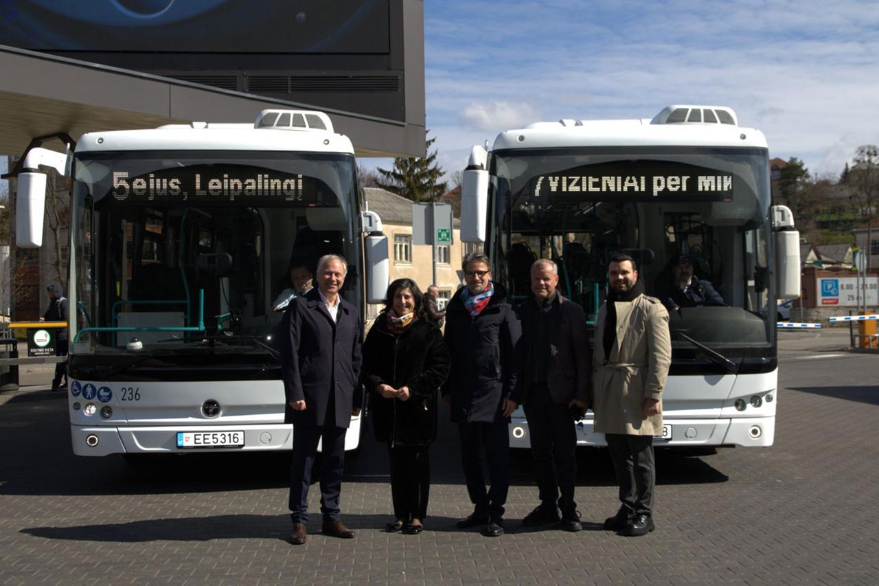 TEMSA’dan Litvanya’ya 15 elektrikli araç teslimatı